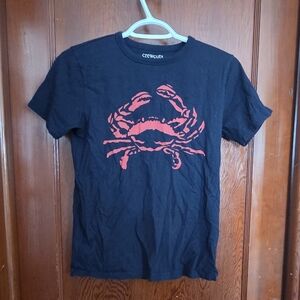 J. Crew Crewcuts Boys Crab Tshirt Size 12